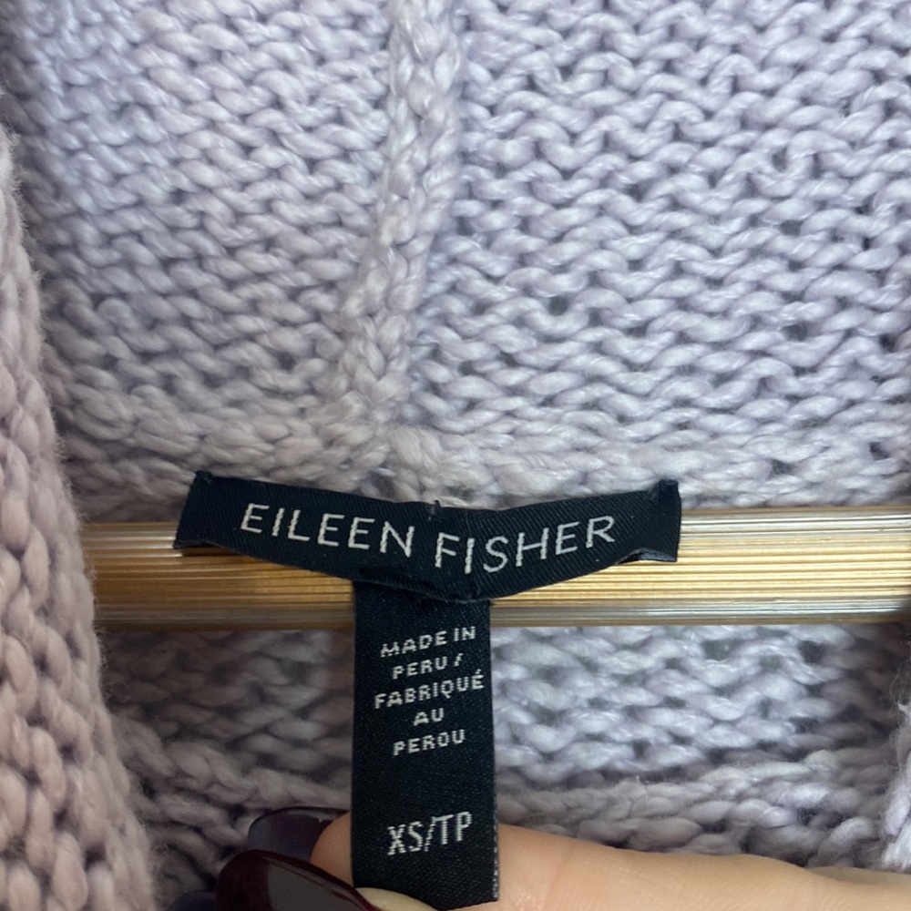 Eileen Fisher Raglan Turtleneck Pullover - Picture 8 of 11